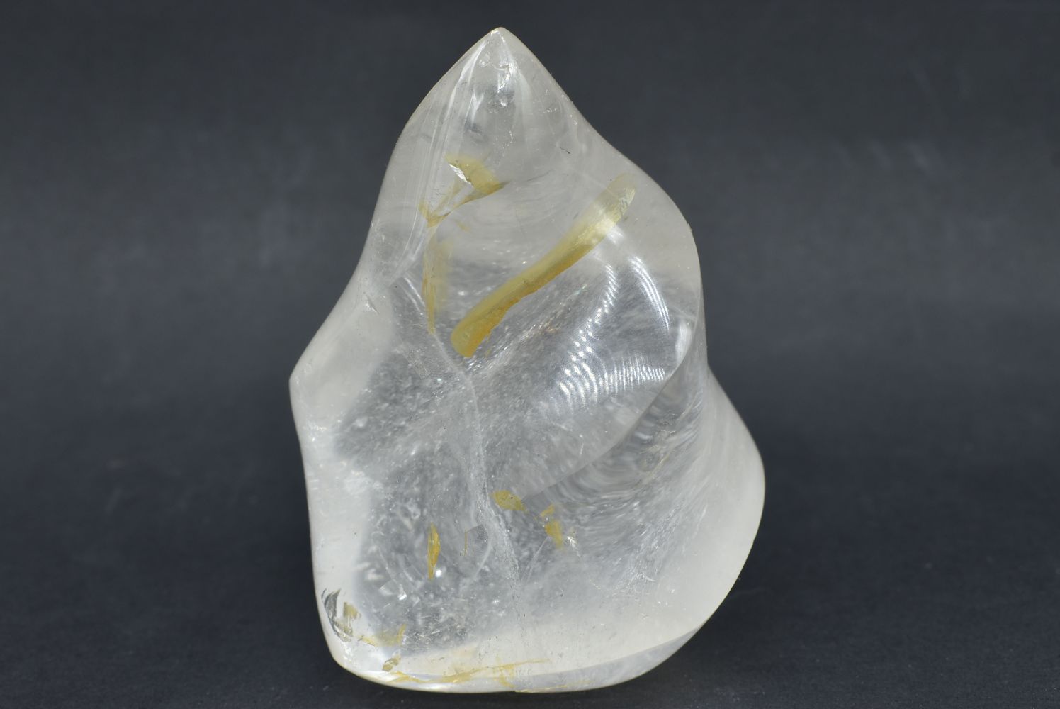 Quarzo Ialino Forma Libera Fiamma