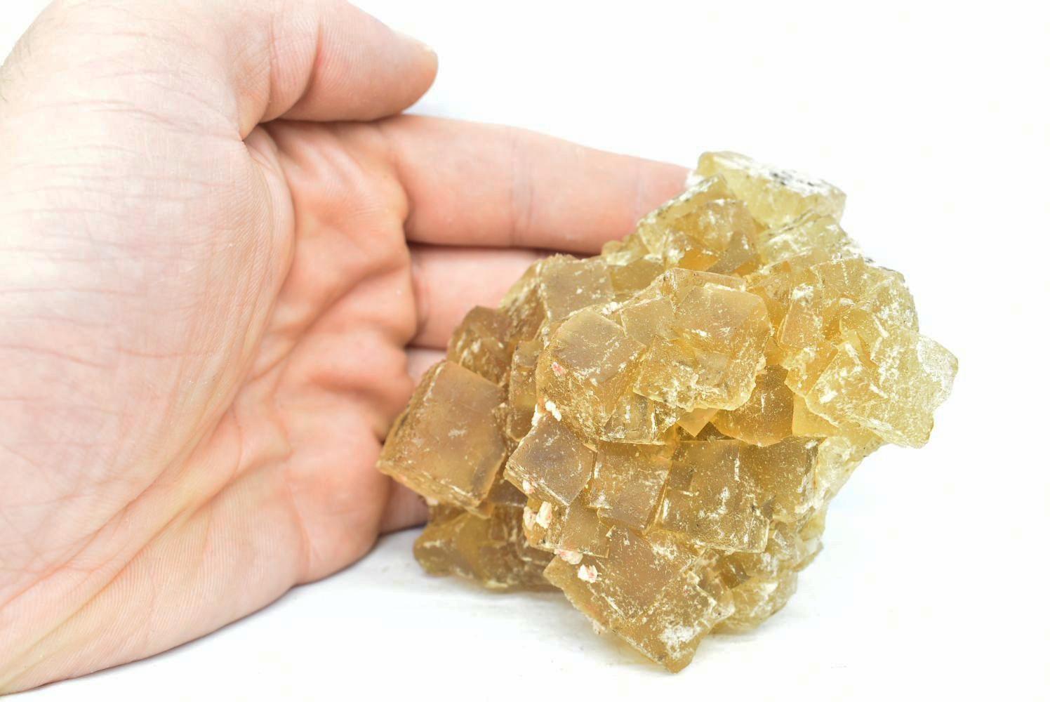 Cristalli di Fluorite Gialla