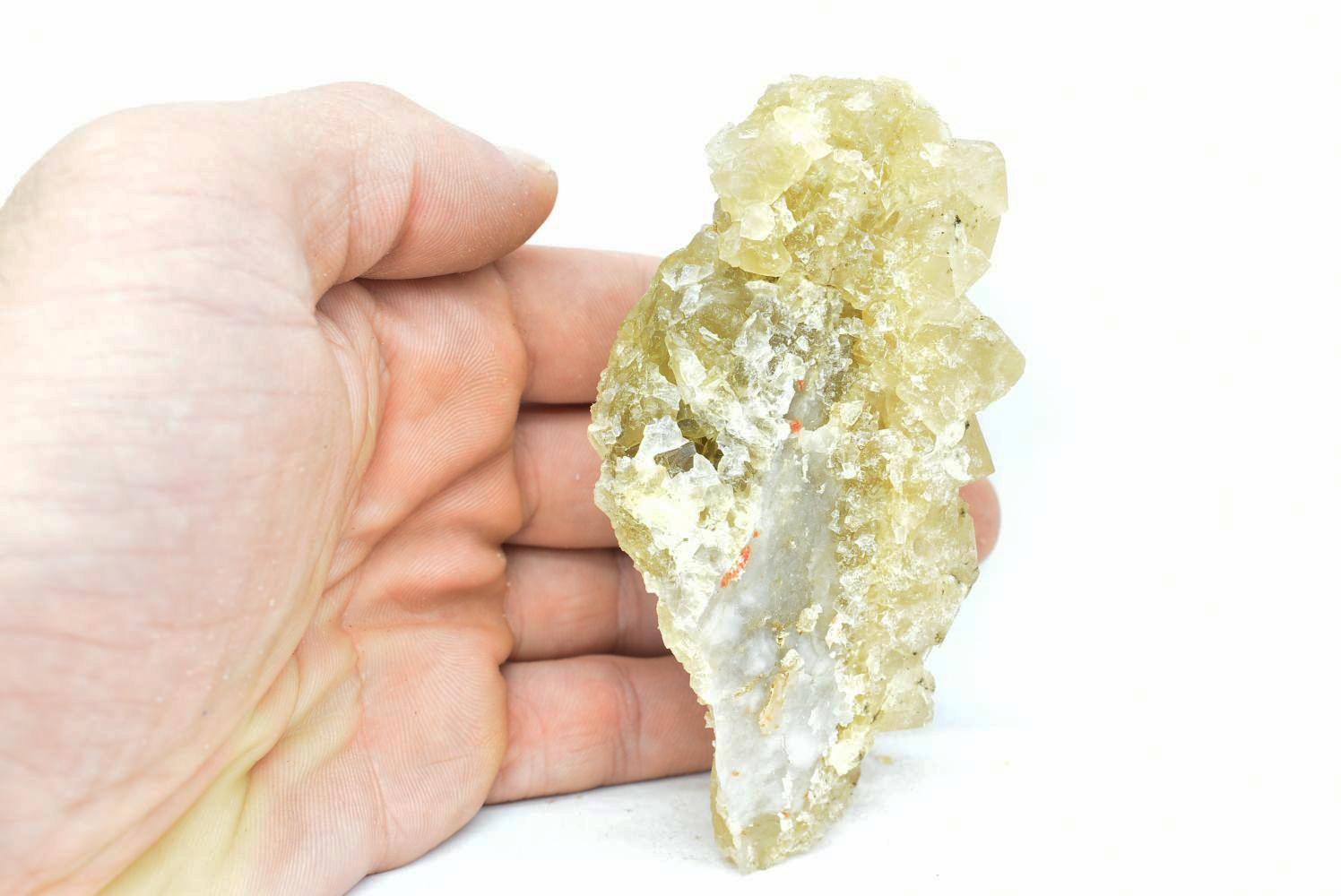 Yellow Fluorite Crystals