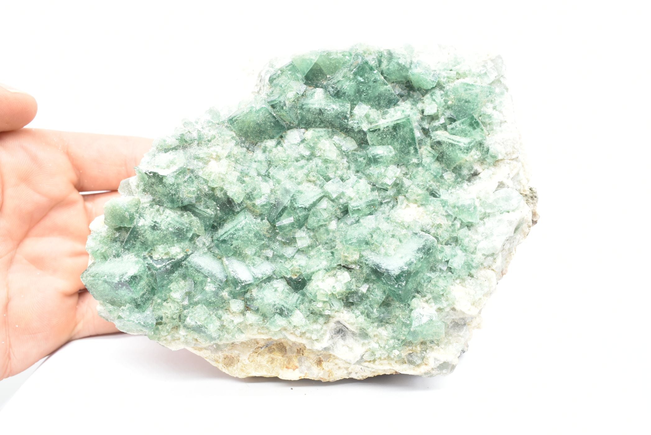 Cristalli di Fluorite Verde