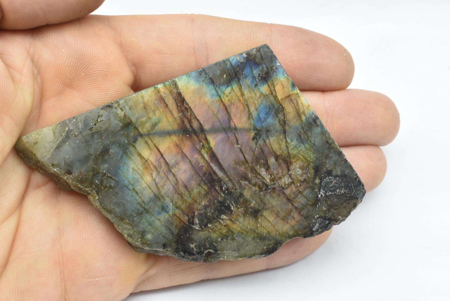 Labradorite Fetta 7.7 cm