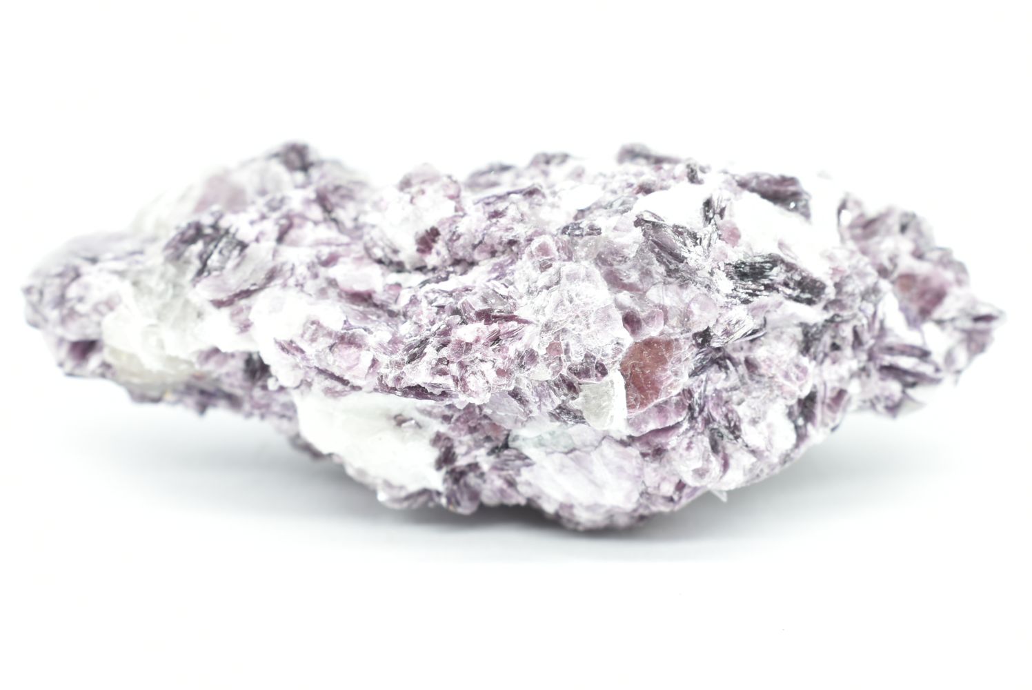 Lepidolite crystals