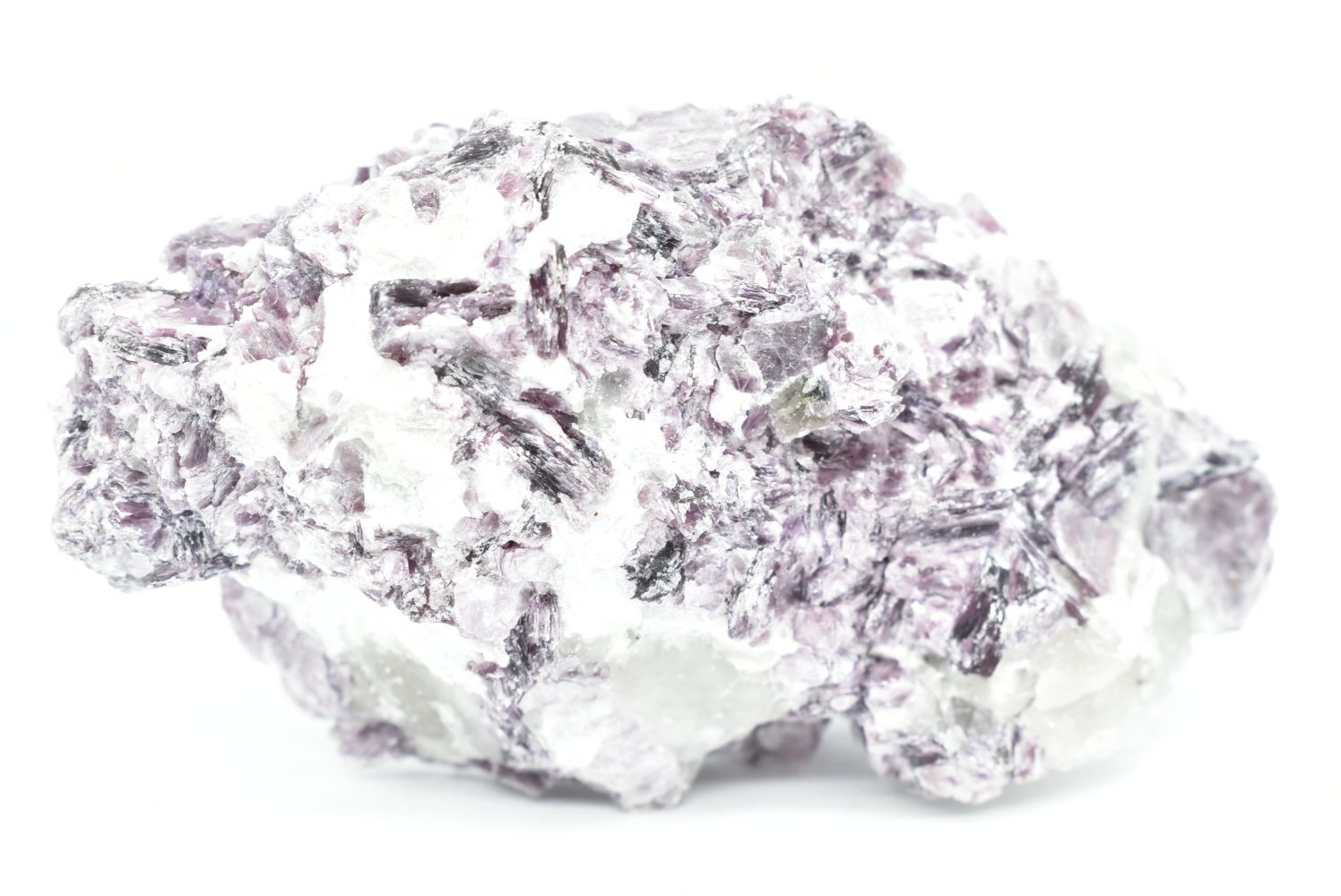 Lepidolite crystals