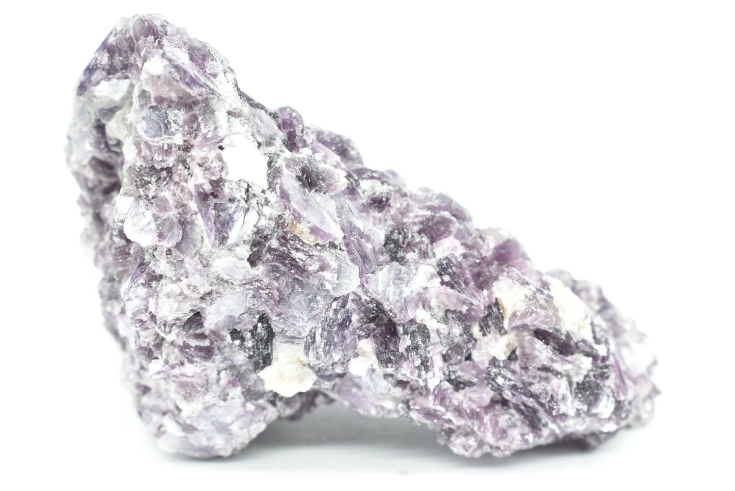 Lepidolite crystals