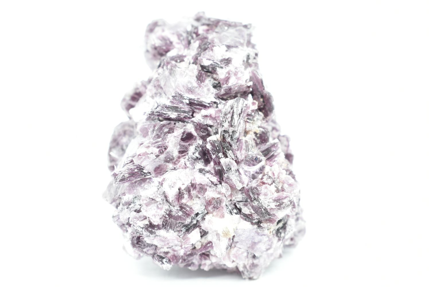 Lepidolite crystals