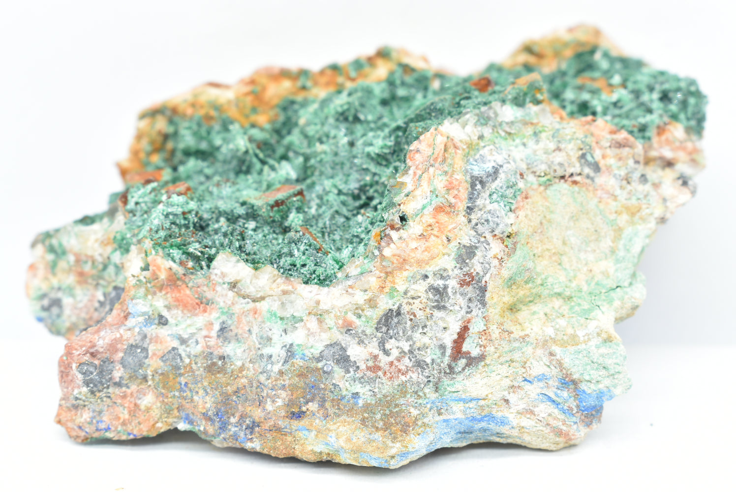 Malachite with Dolomite