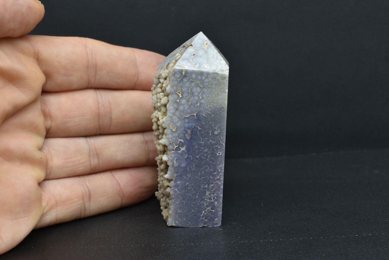 Agate Cluster Obelisk 7.1 cm