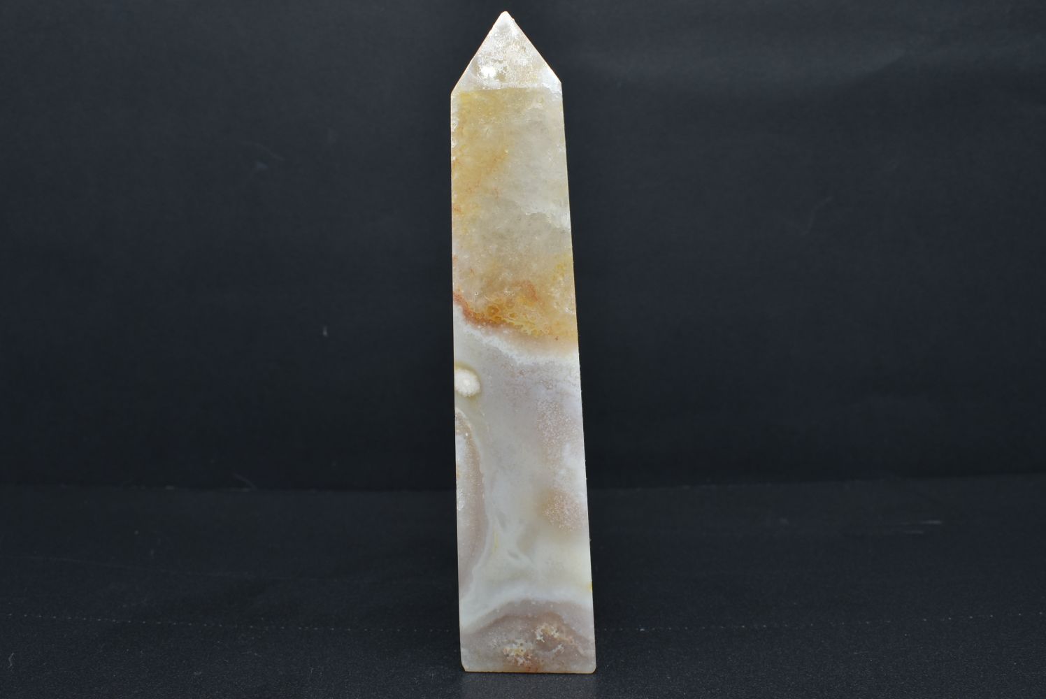 Sakura Agate Obelisk 12.8 cm