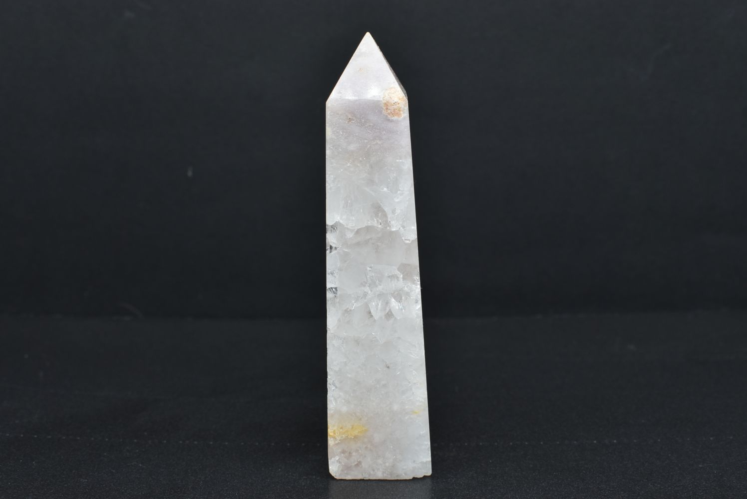 White Agate Obelisk 9.4 cm