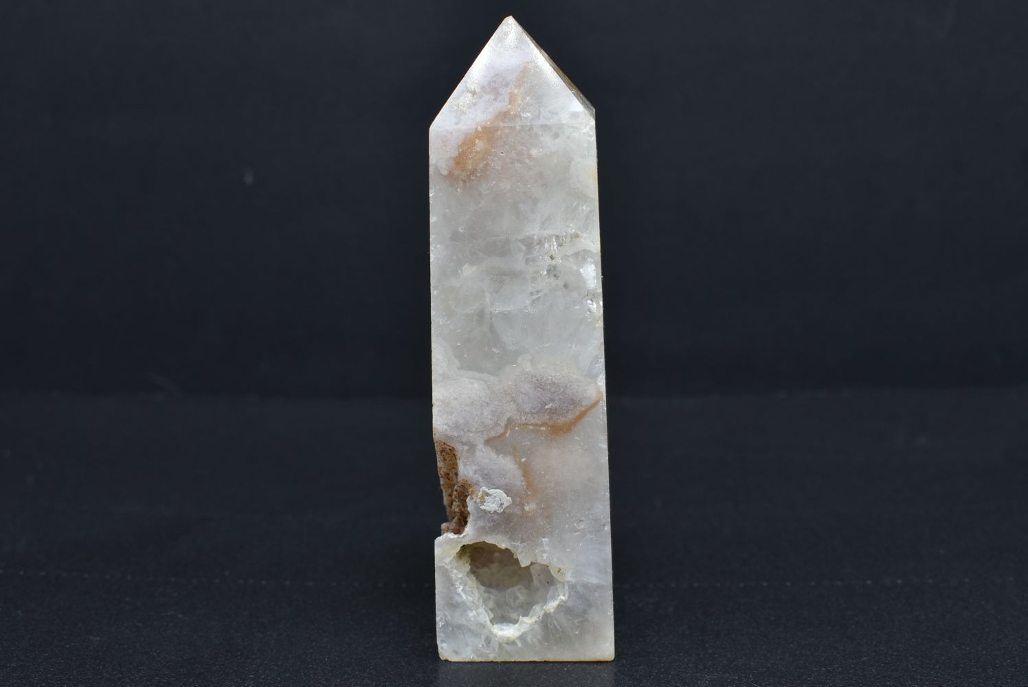 Sakura Agate Obelisk 8.7 cm