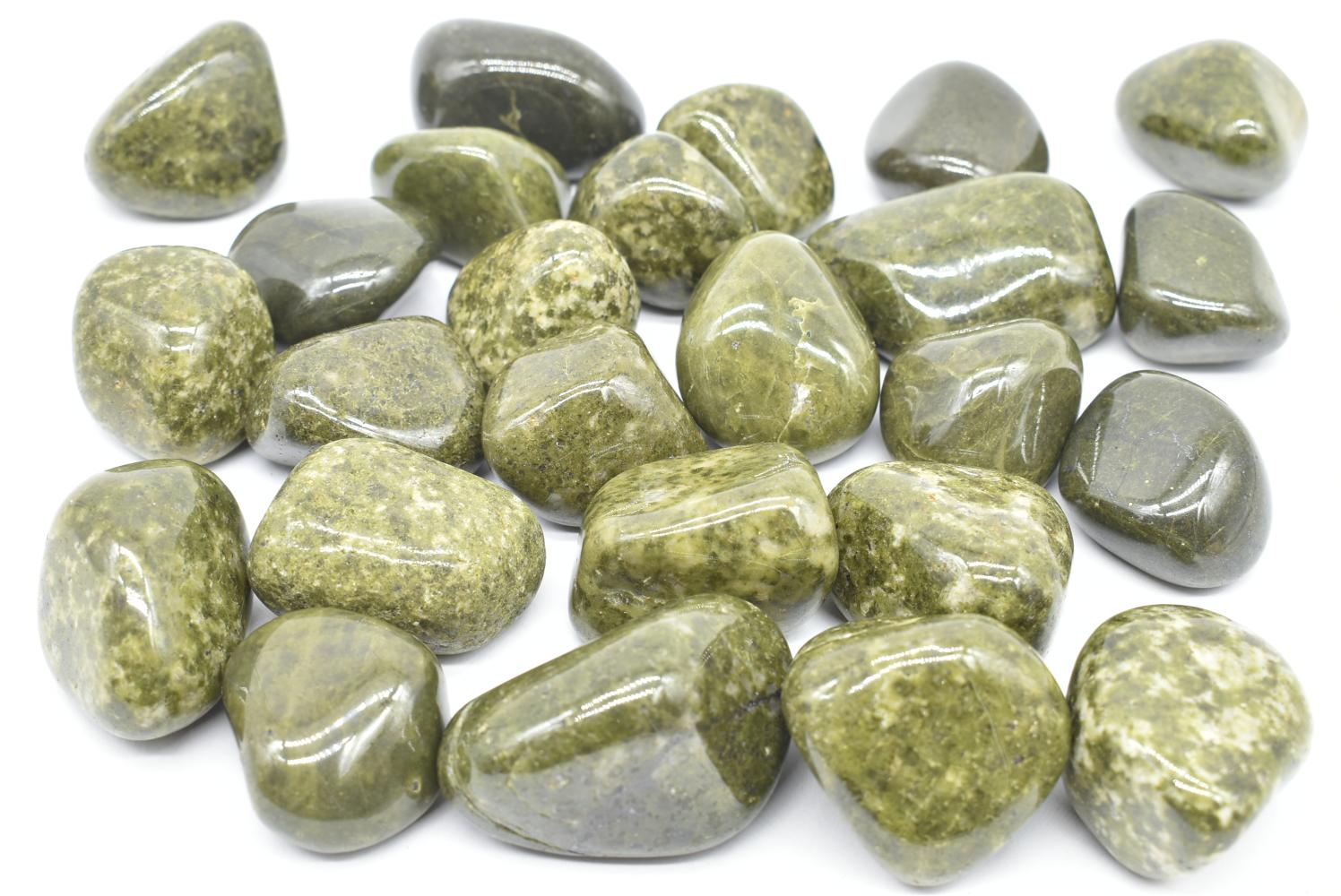 Tumbled Epidote