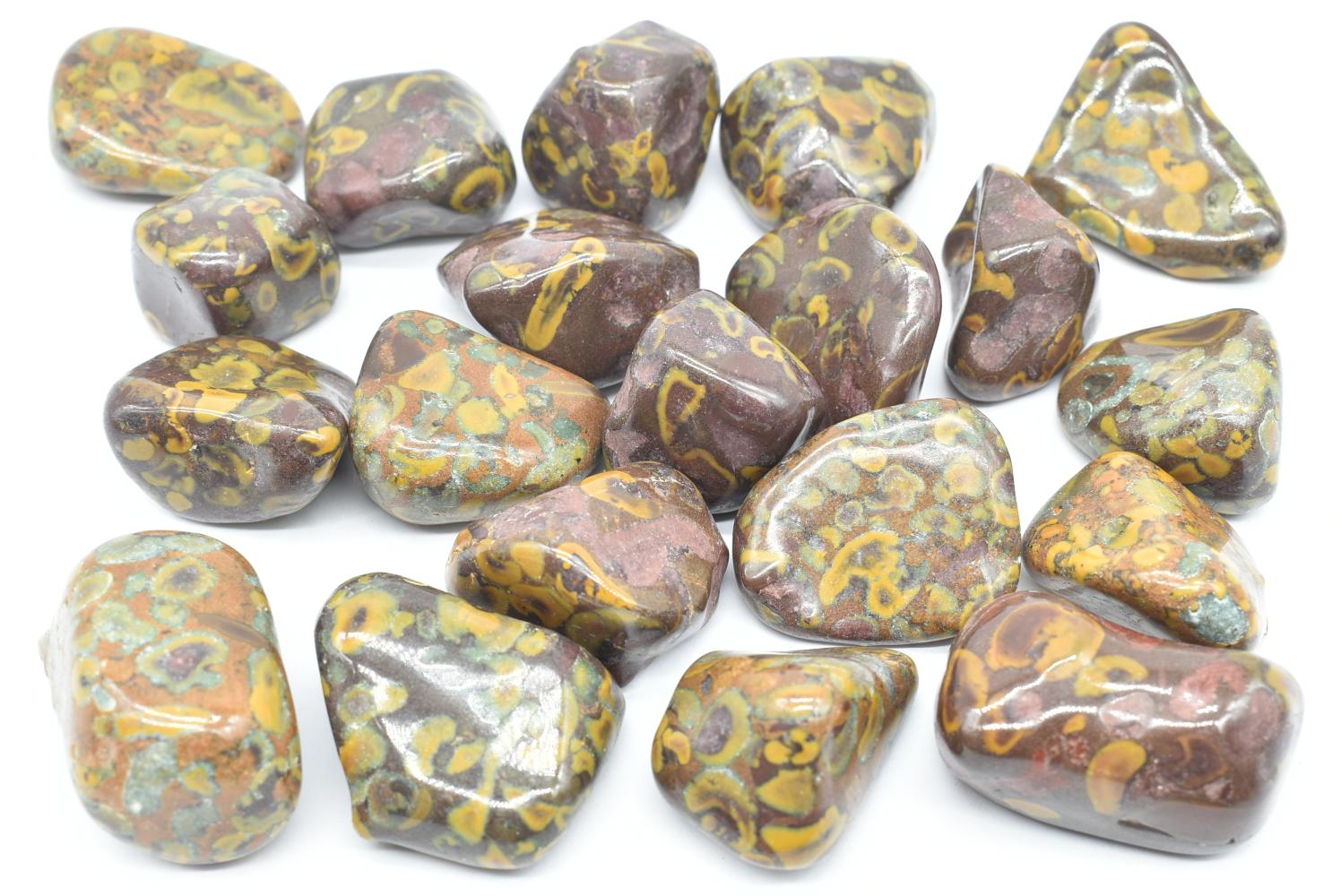 Tumbled Ajooba Jasper