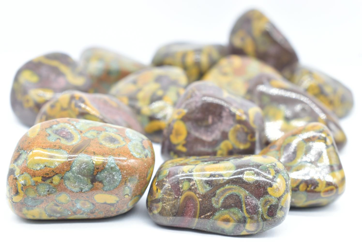 Tumbled Ajooba Jasper