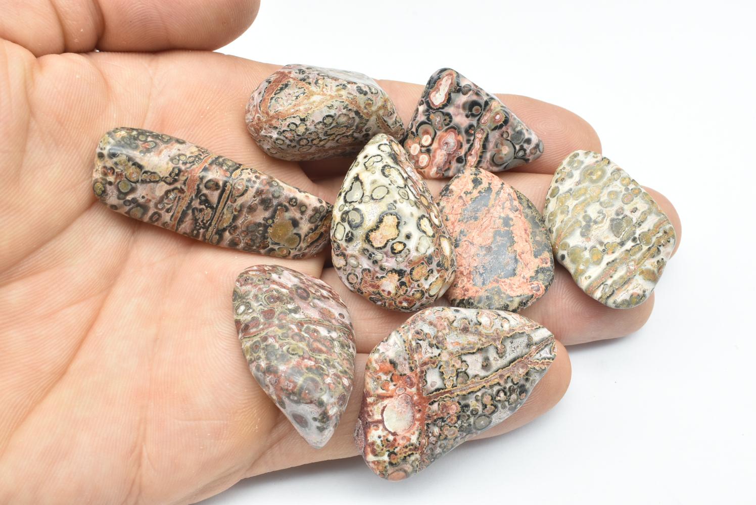 Tumbled Leopard Jasper