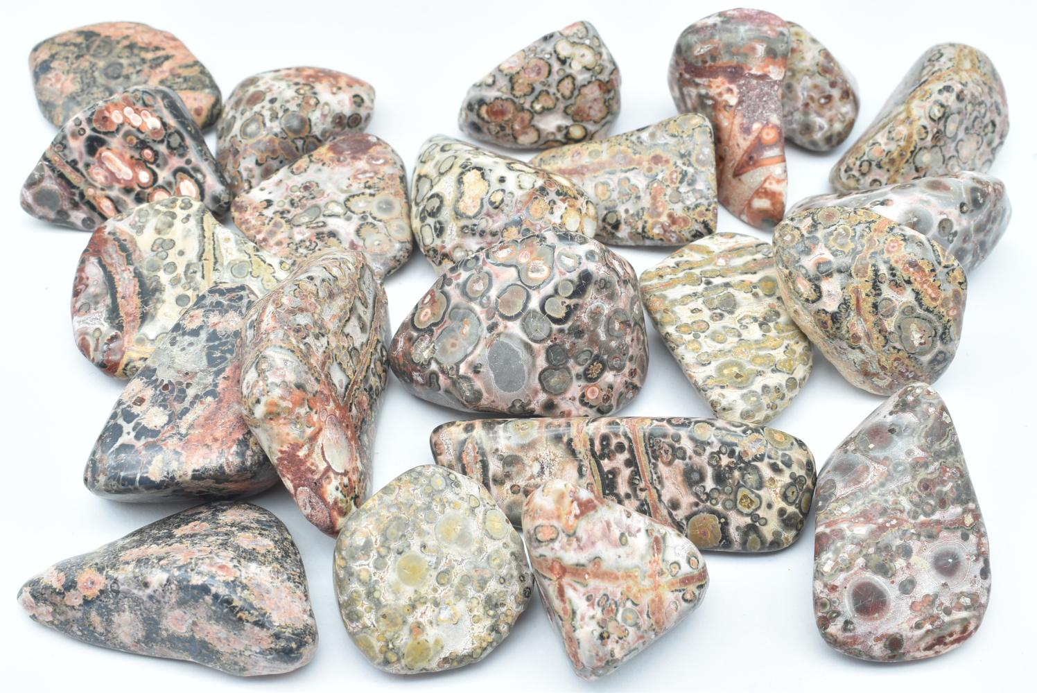 Tumbled Leopard Jasper