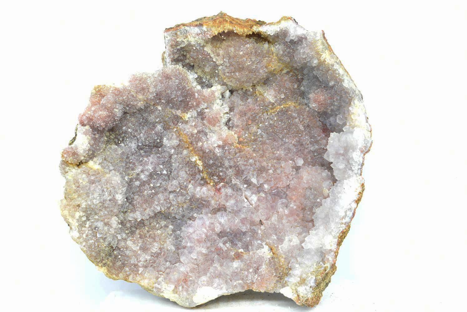 Quarzo Ametista con Calcedonio