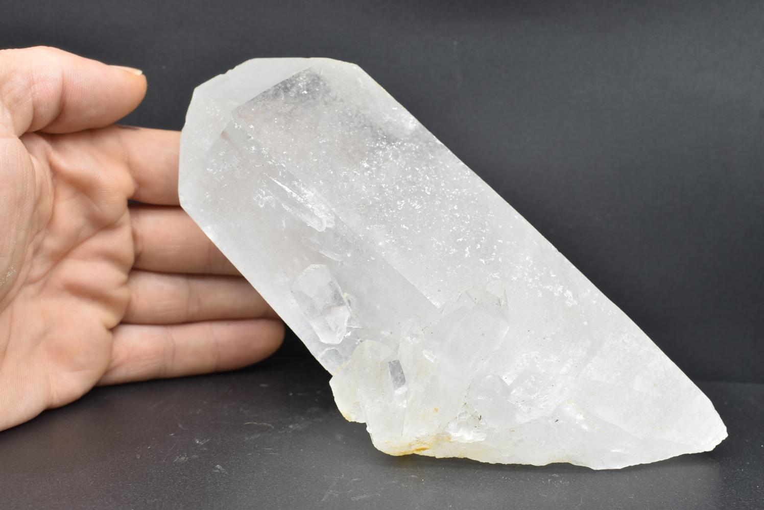 Hyaline Quartz Druse - Rock Crystal