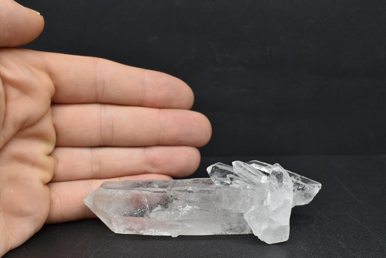 Hyaline Quartz Druse - Rock Crystal