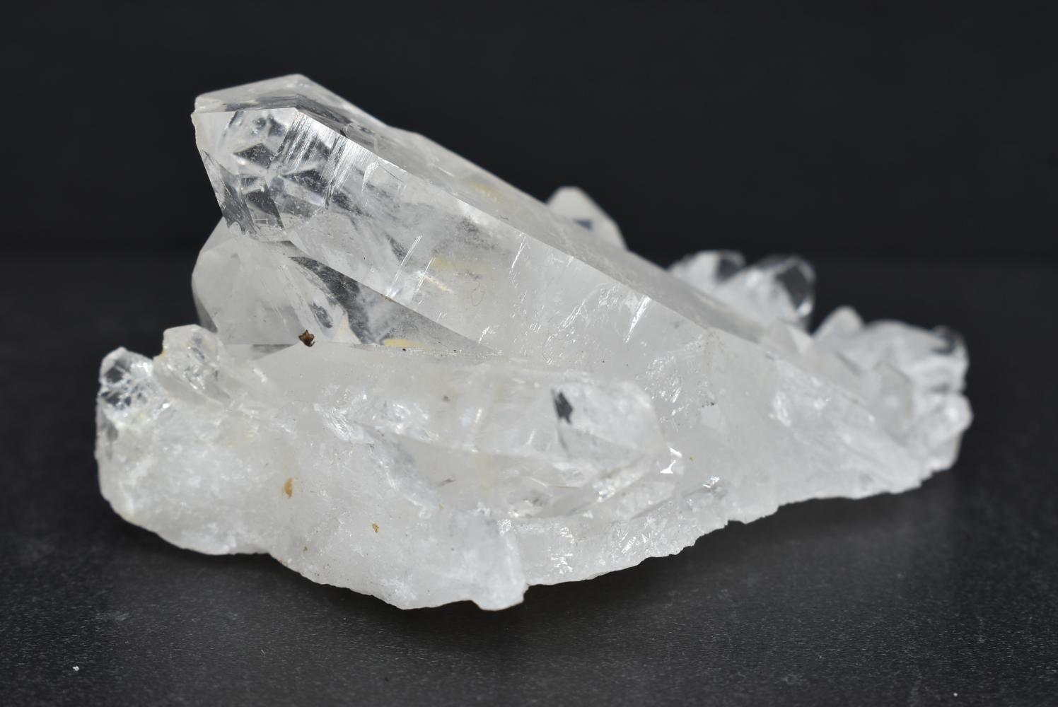 Hyaline Quartz Druse - Rock Crystal