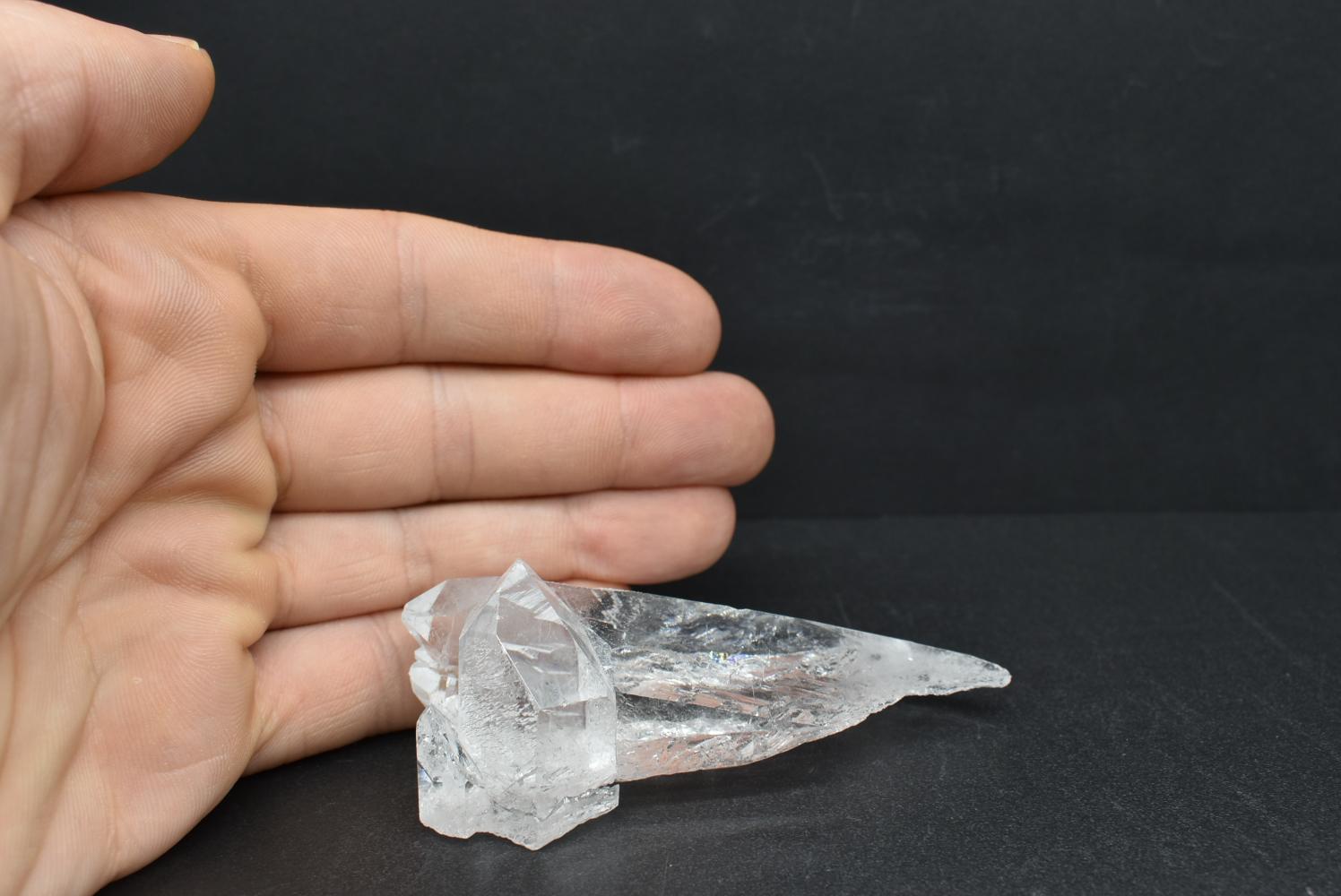 Hyaline Quartz Druse - Rock Crystal