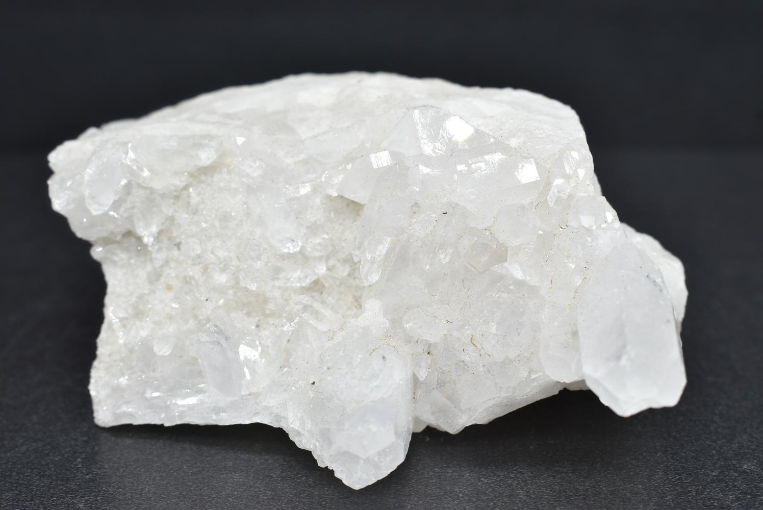 Hyaline Quartz Druse - Rock Crystal