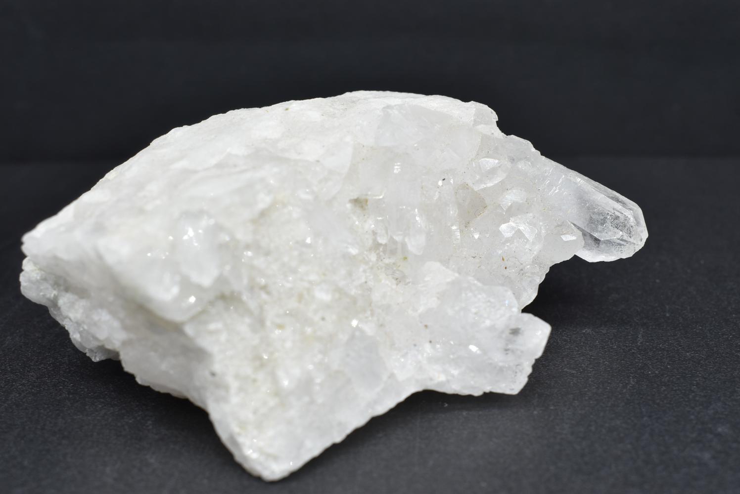 Hyaline Quartz Druse - Rock Crystal