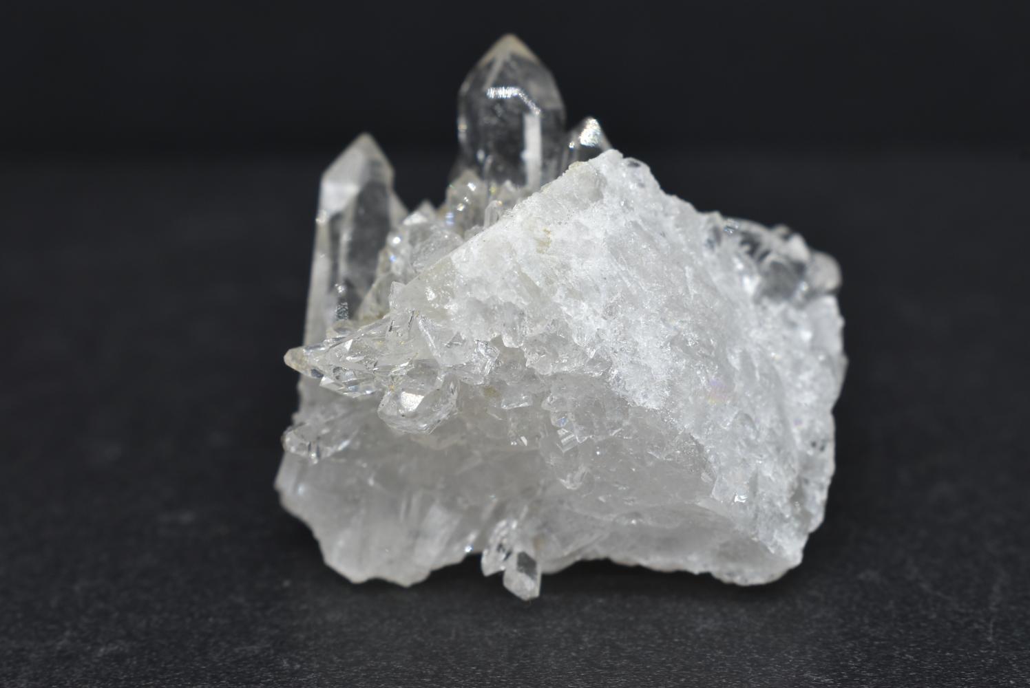 Hyaline Quartz Druse - Rock Crystal