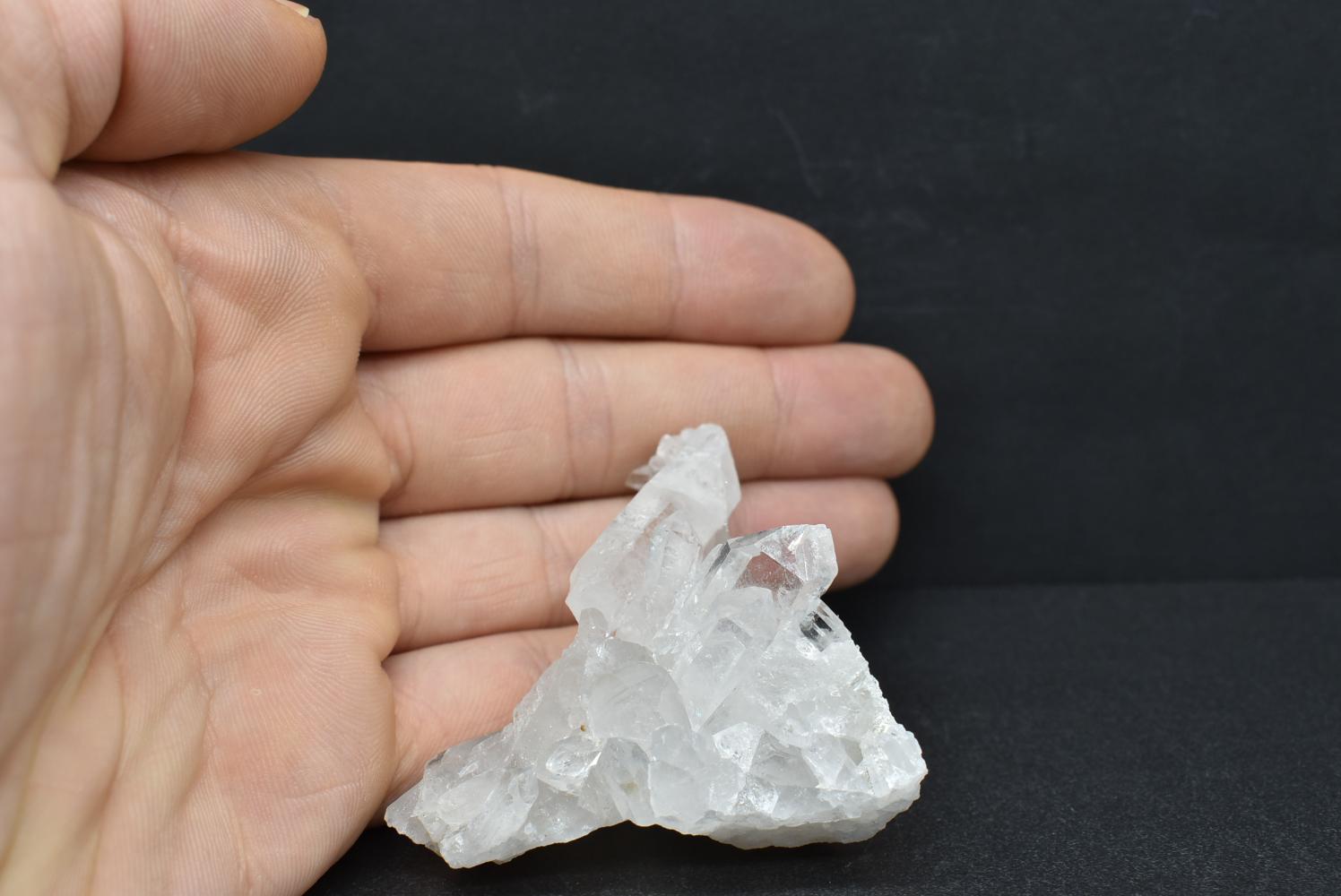 Hyaline Quartz Druse - Rock Crystal