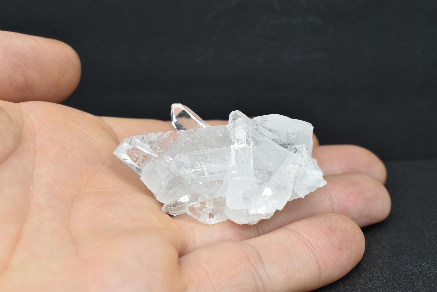 Hyaline Quartz Druse - Rock Crystal