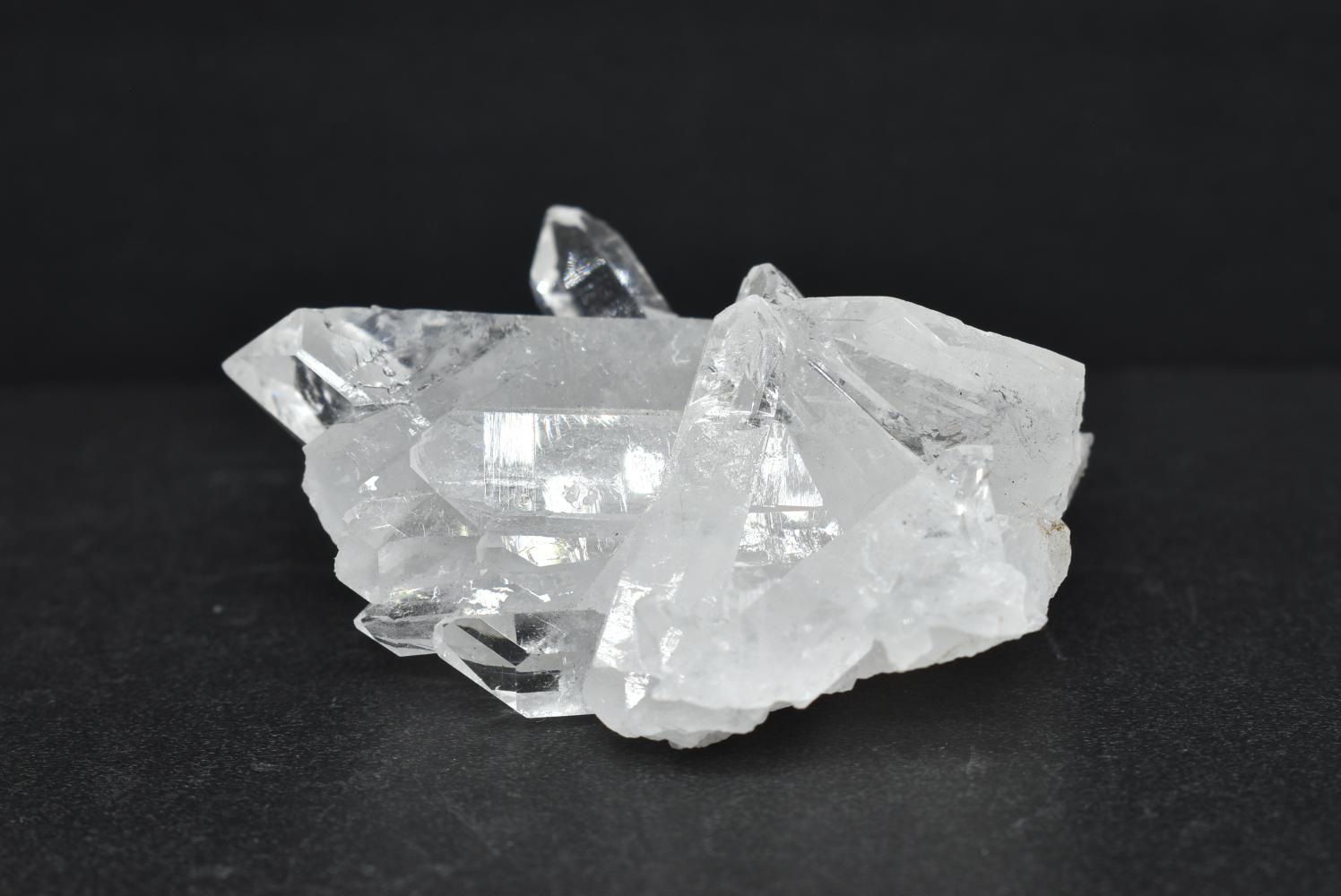 Hyaline Quartz Druse - Rock Crystal