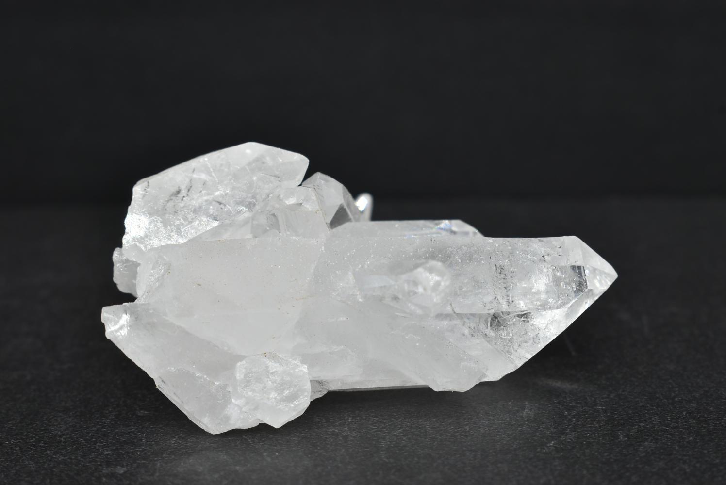 Hyaline Quartz Druse - Rock Crystal