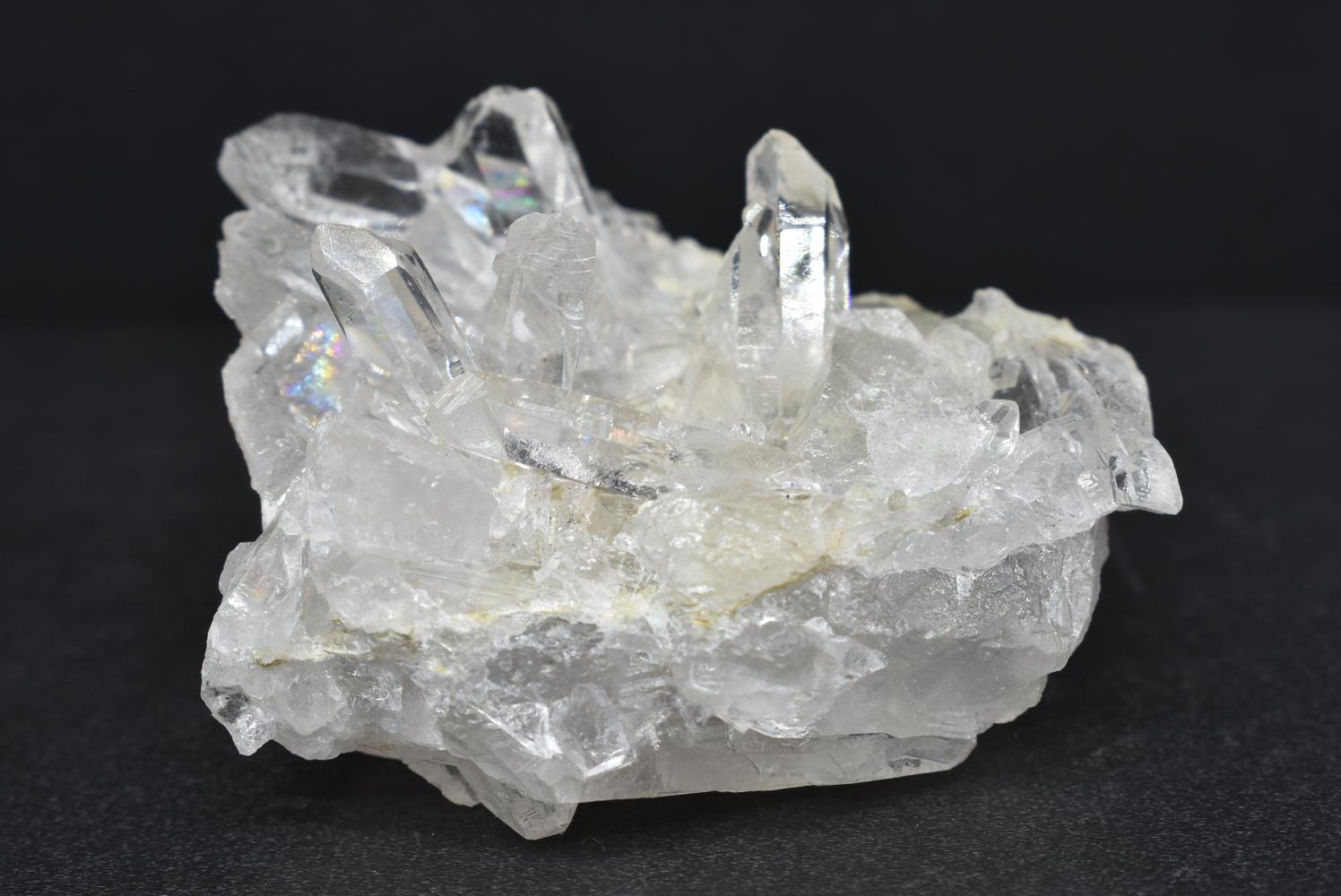 Hyaline Quartz Druse - Rock Crystal