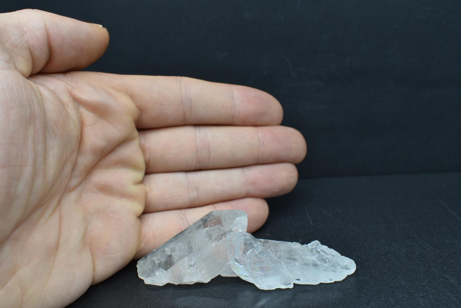 Hyaline Quartz Druse - Rock Crystal