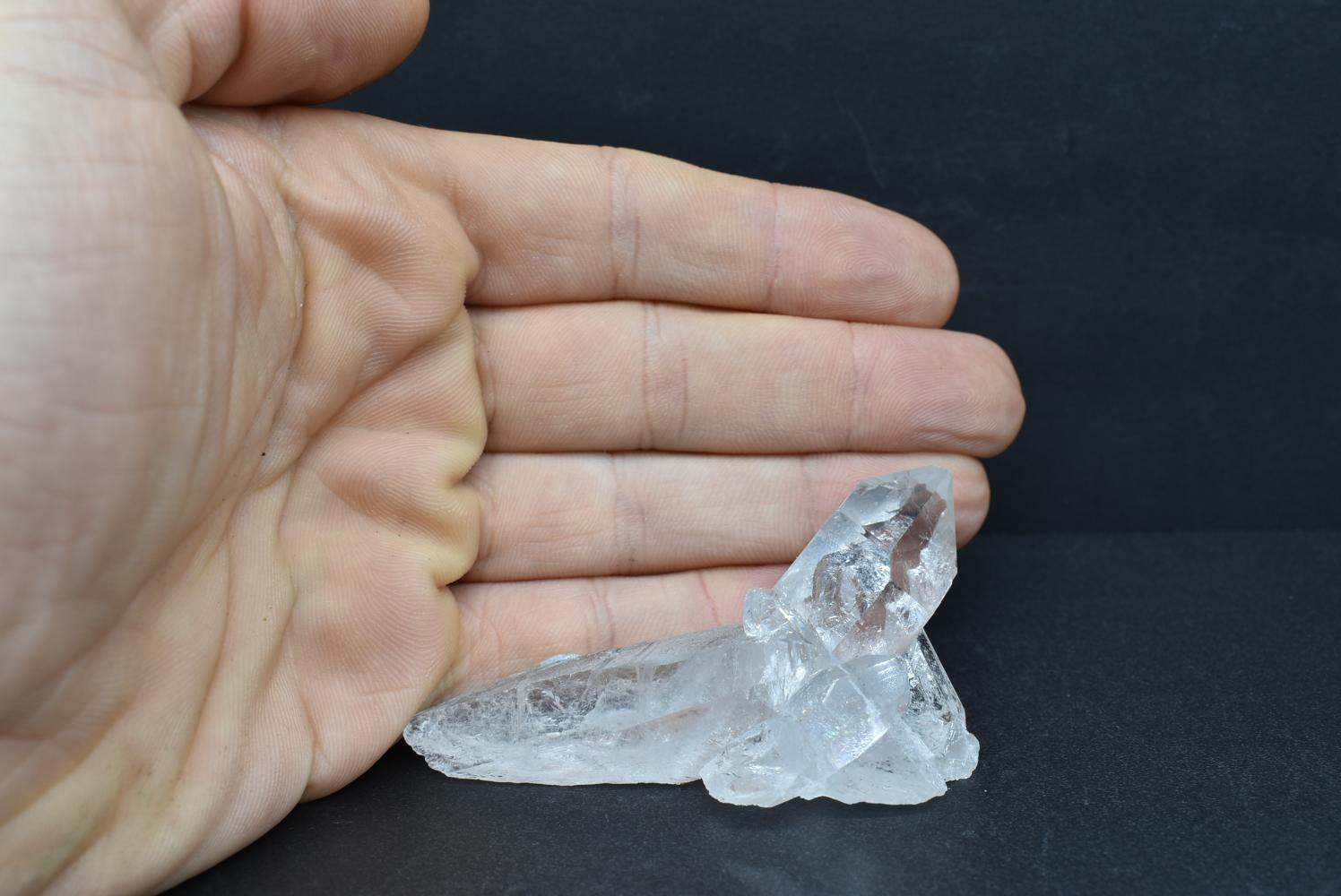 Hyaline Quartz Druse - Rock Crystal