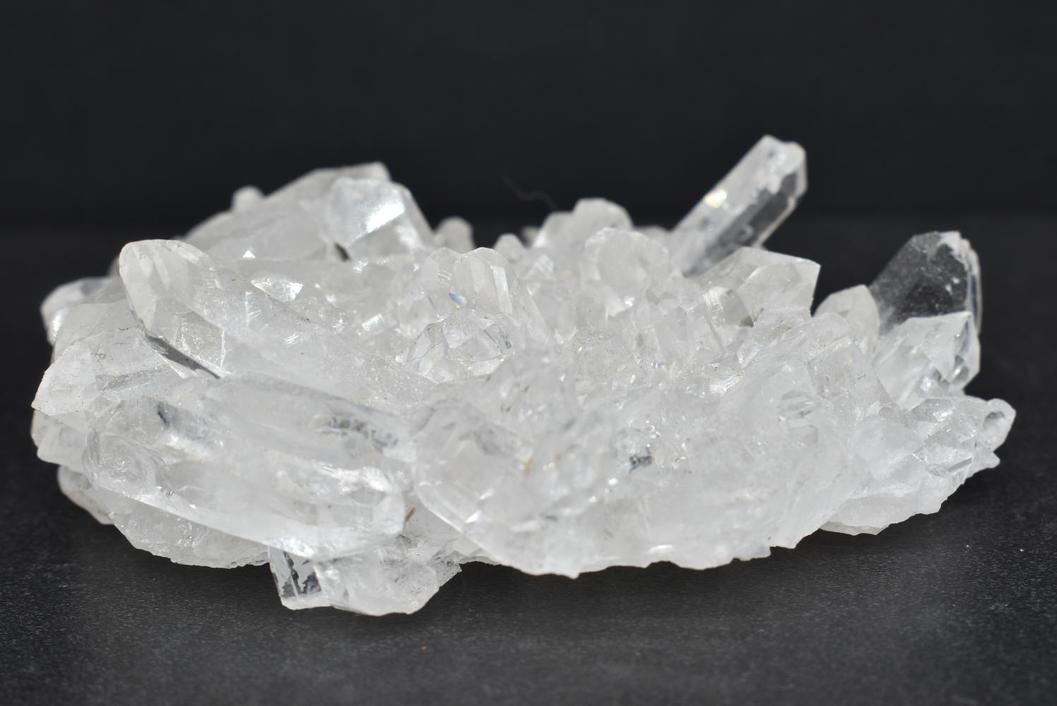 Hyaline Quartz Druse - Rock Crystal