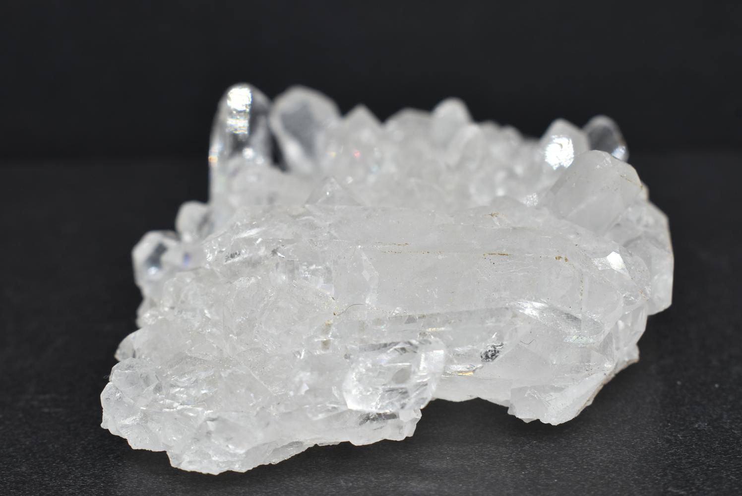 Hyaline Quartz Druse - Rock Crystal