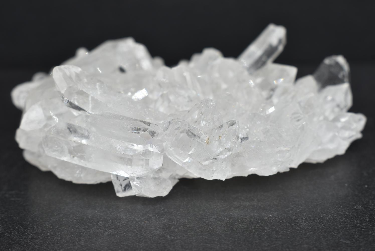 Hyaline Quartz Druse - Rock Crystal