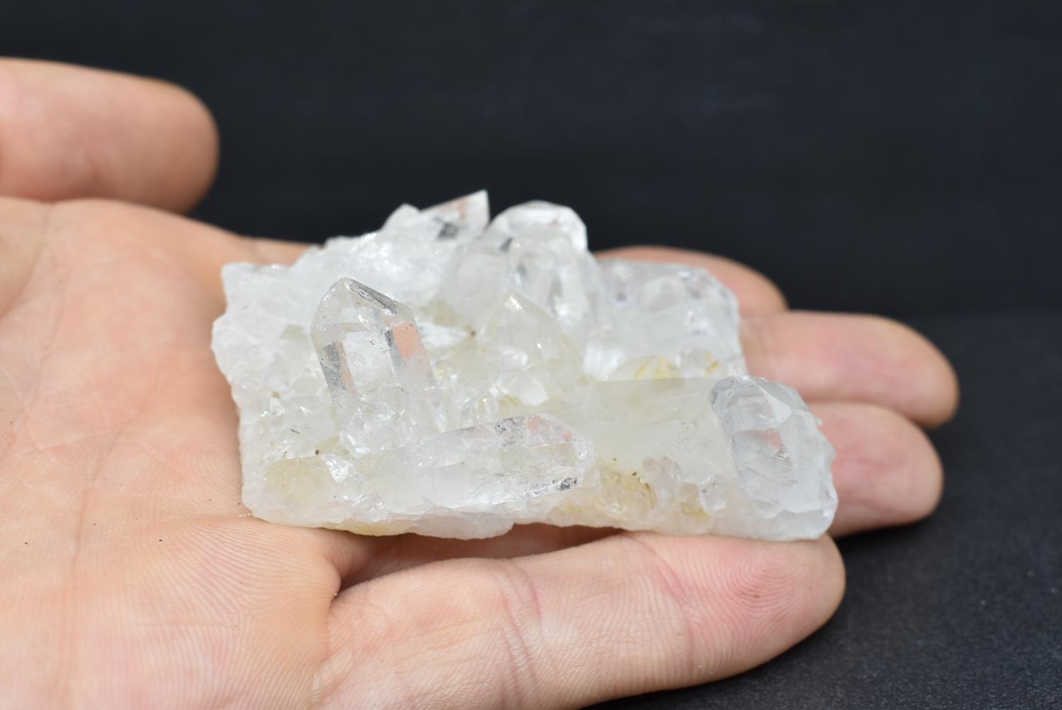 Hyaline Quartz Druse - Rock Crystal