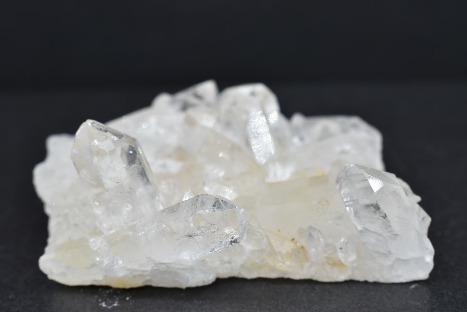 Hyaline Quartz Druse - Rock Crystal