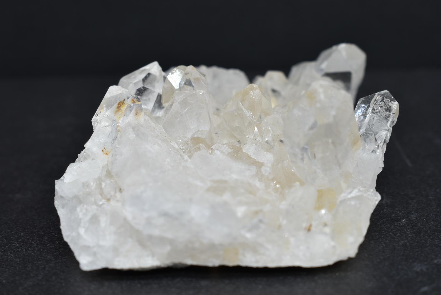 Hyaline Quartz Druse - Rock Crystal