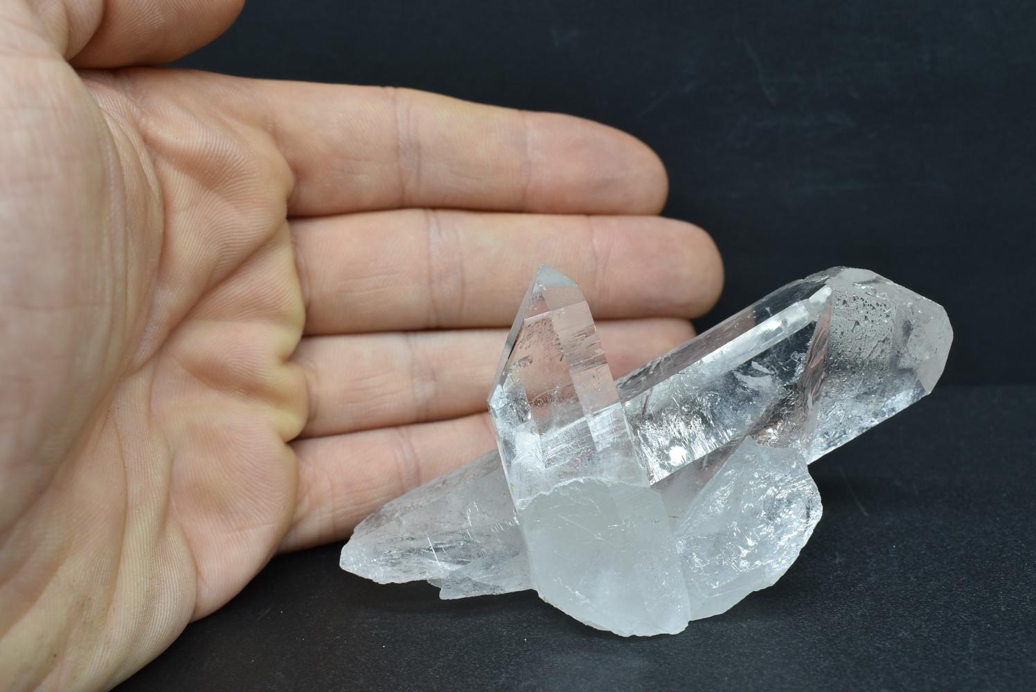 Hyaline Quartz Druse - Rock Crystal