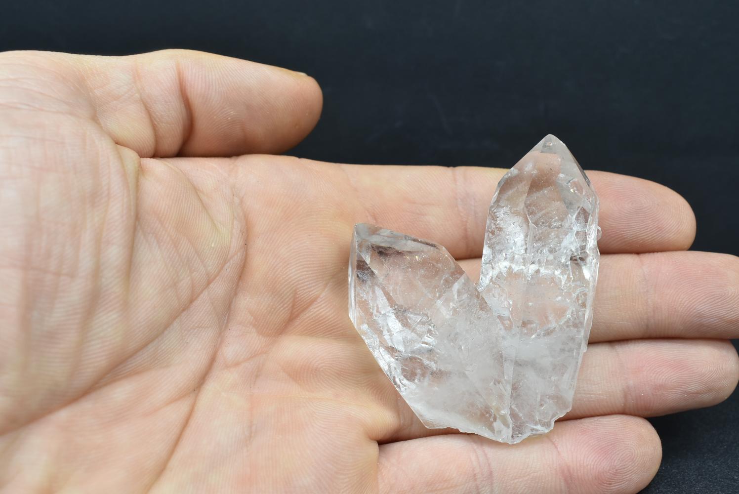 Hyaline Quartz Druse - Rock Crystal