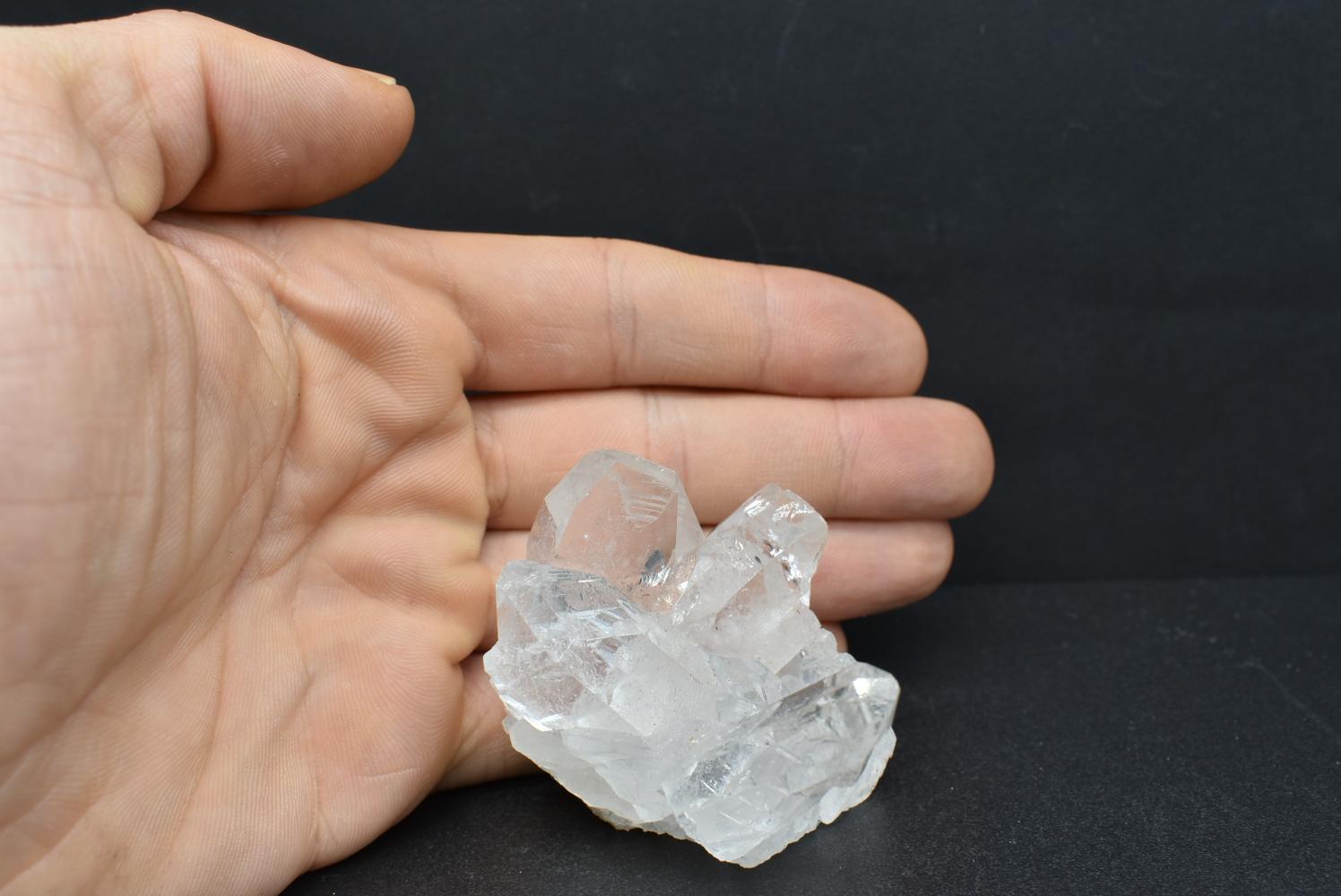 Hyaline Quartz Druse - Rock Crystal