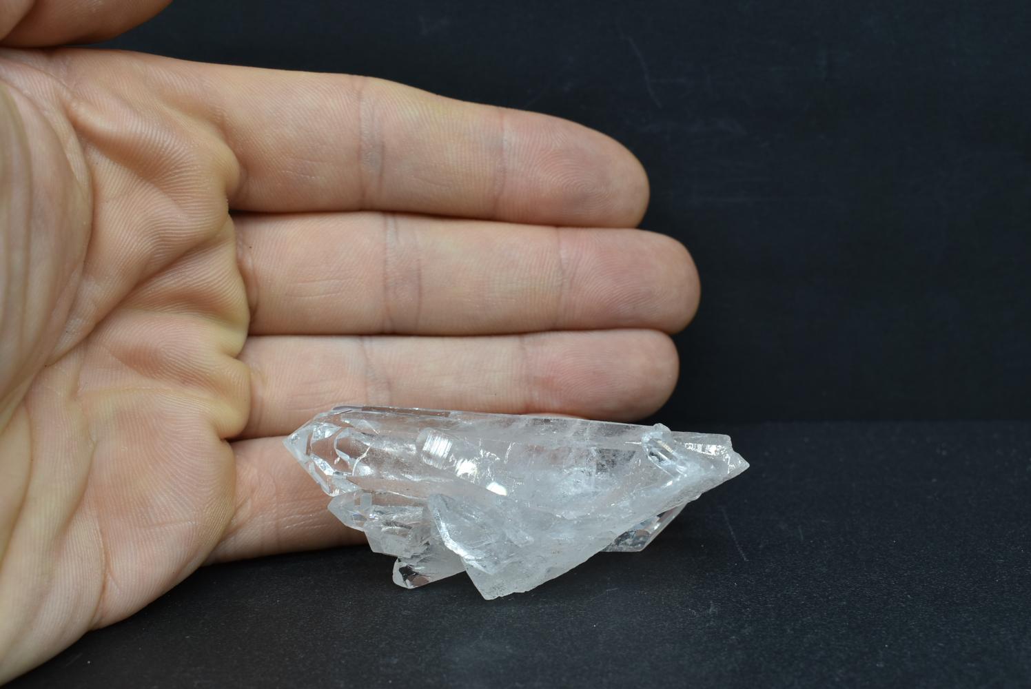 Hyaline Quartz Druse - Rock Crystal