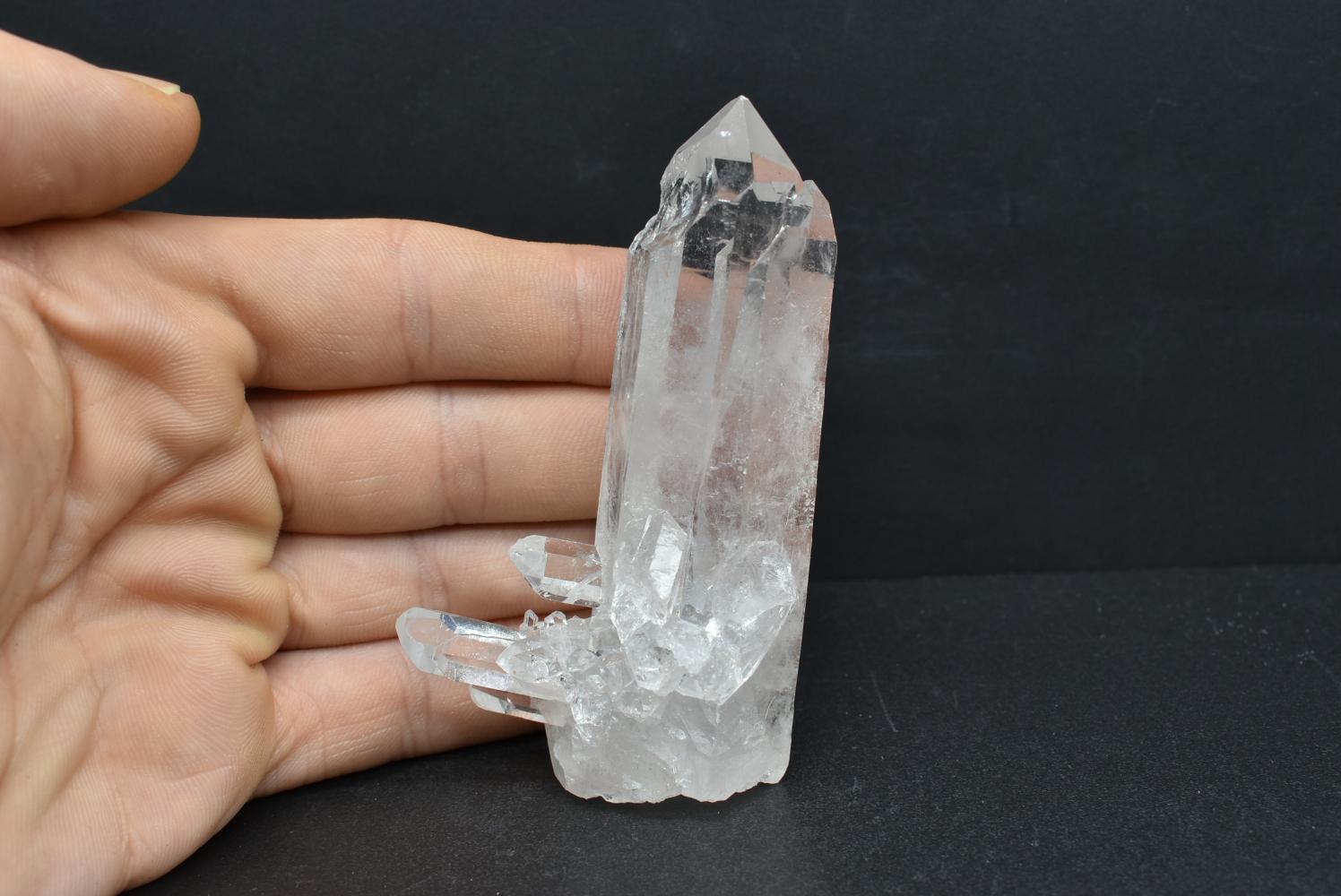 Hyaline Quartz Druse - Rock Crystal