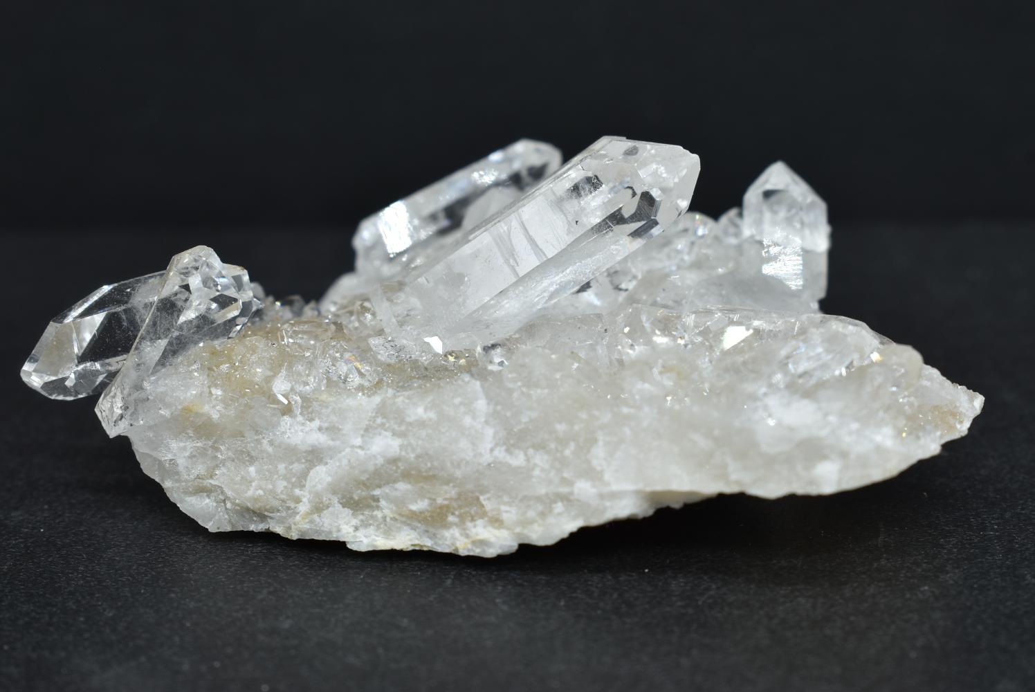 Hyaline Quartz Druse - Rock Crystal