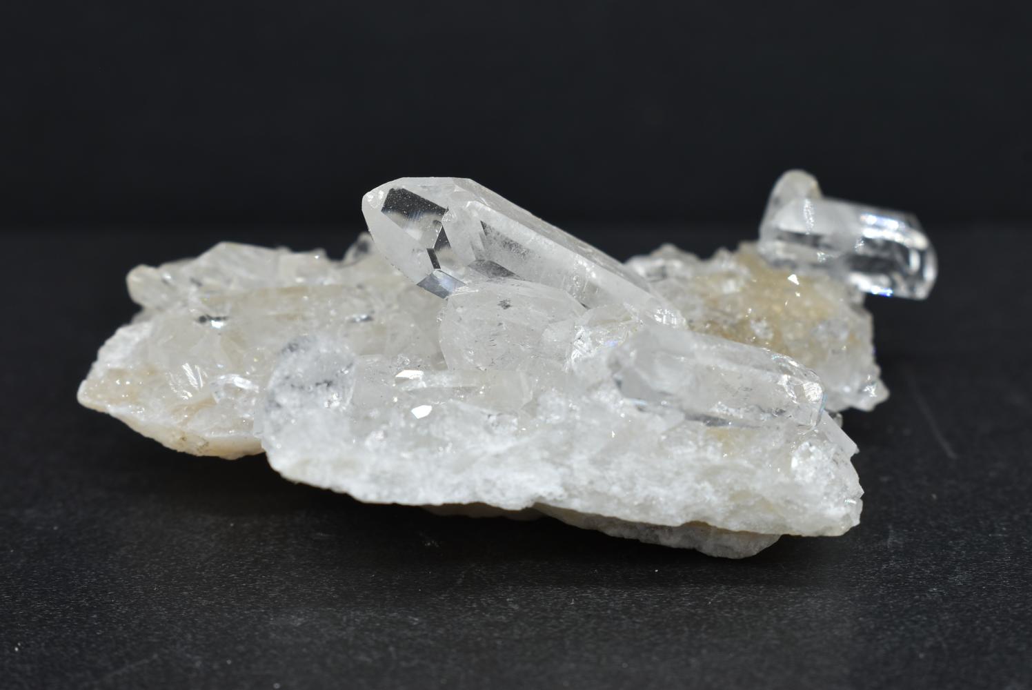 Hyaline Quartz Druse - Rock Crystal