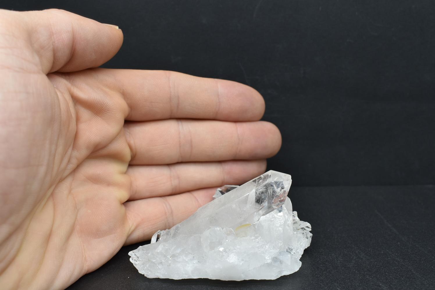 Hyaline Quartz Druse - Rock Crystal