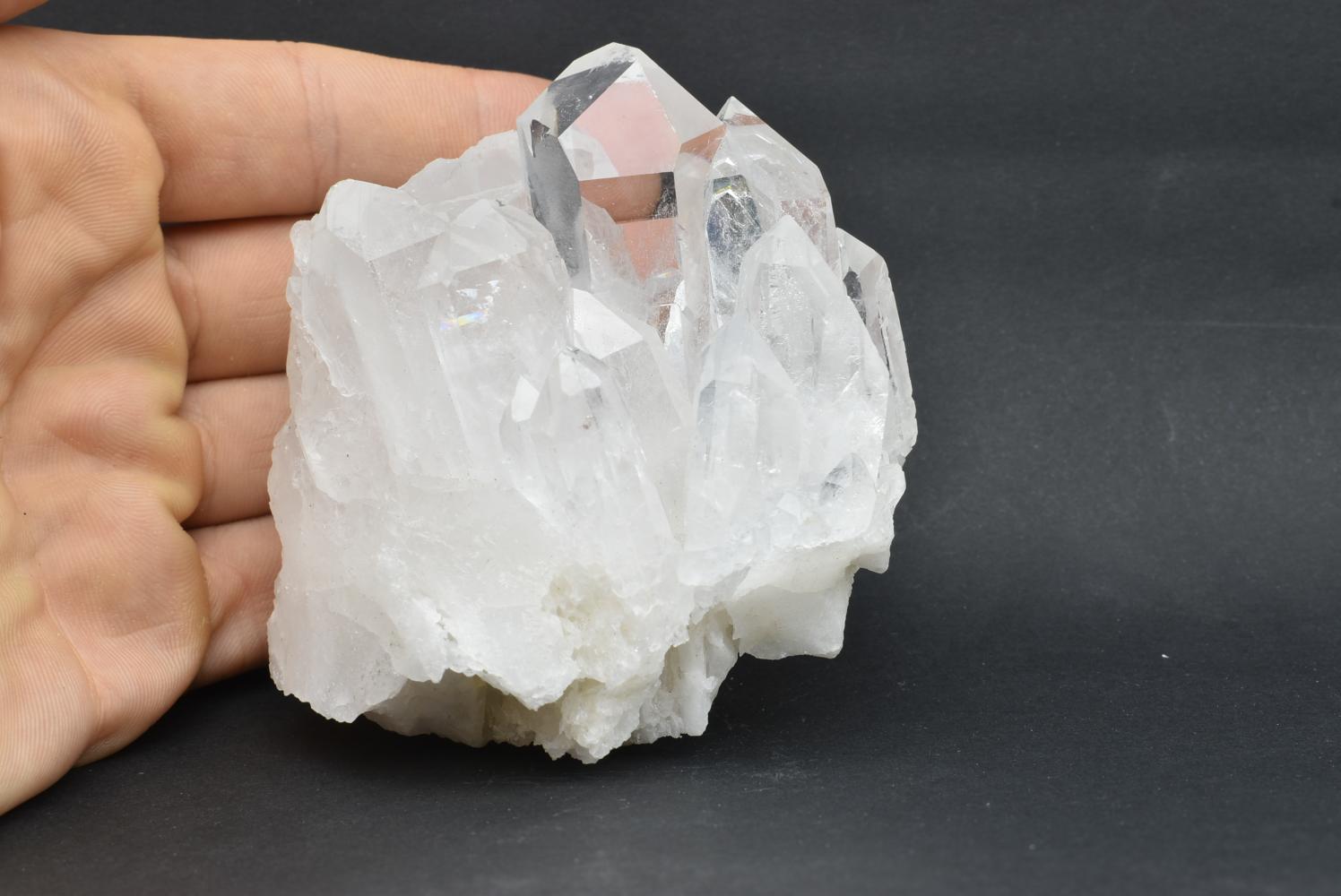 Drusa di Quarzo Ialino - Cristallo di Rocca