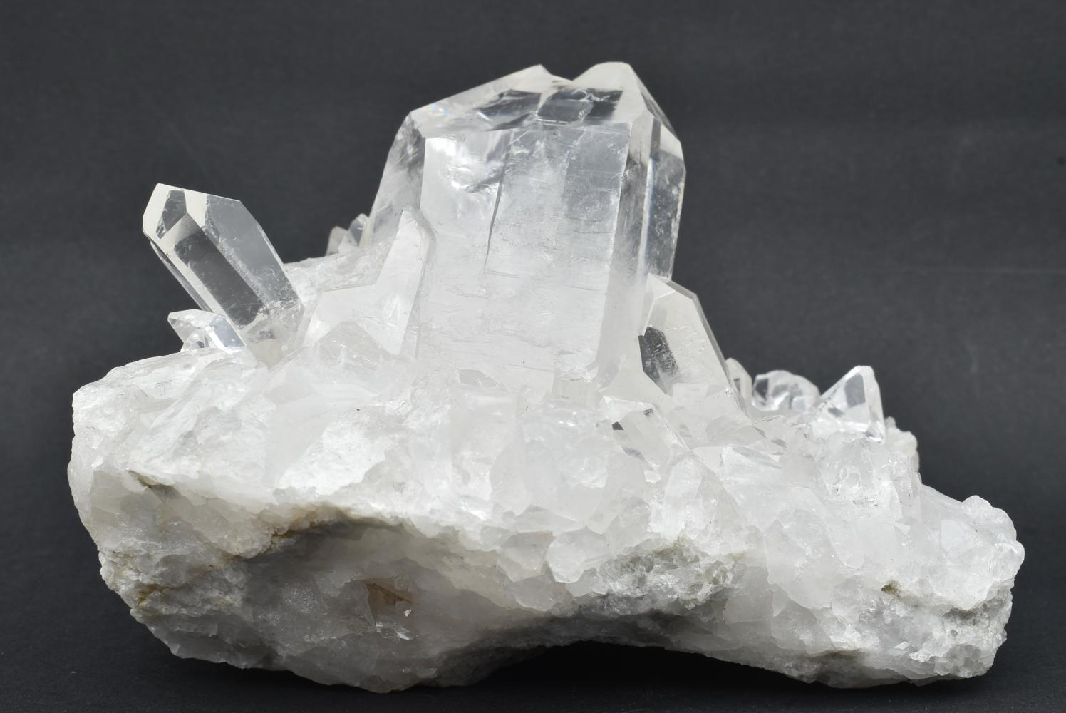 Drusa di Quarzo Ialino - Cristallo di Rocca